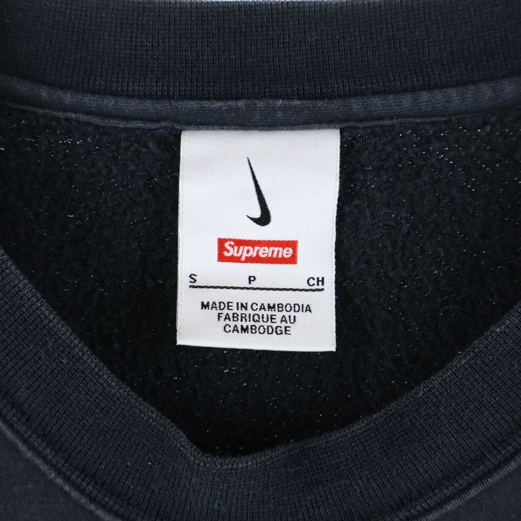 SUPREME(シュプリーム) 22SS ×NIKE Arc Crewneck ナイキ アーク クルーネック スウェット トレーナー ブラック DM1776-010