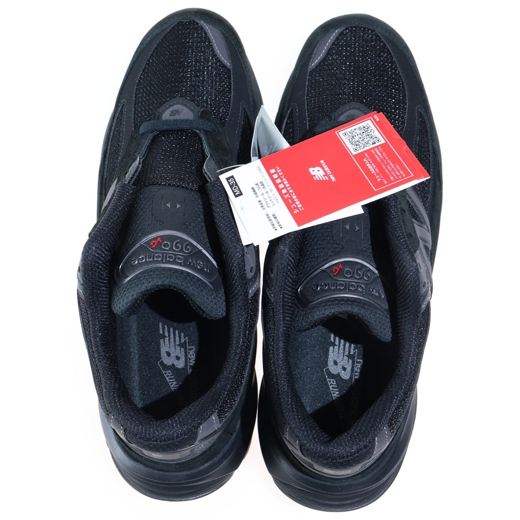 New Balance(ニューバランス) Made in USA 990v6 ローカットスニーカー ブラック U990BB6