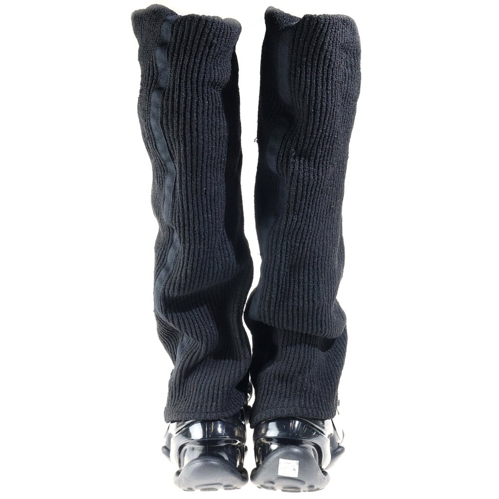 grounds(グラウンズ) SKYSCRAOER LOOSE SOCKS KNIT スカイクレーパー ルーズソックス ニット スニーカー ボリュームソール ブラック レディース