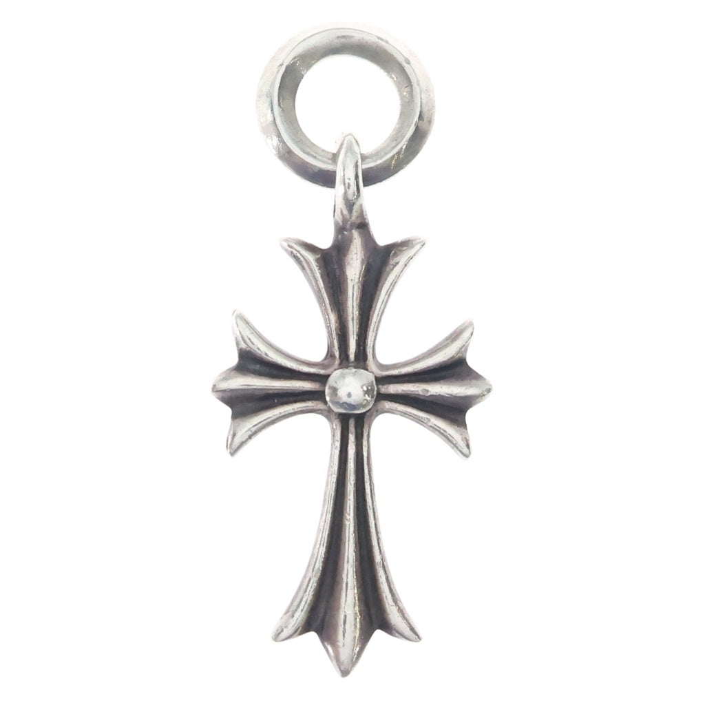 CHROME HEARTS(クロムハーツ) TINY CH CROSS タイニーCHクロス チャーム ネックレストップ シルバー BCA382