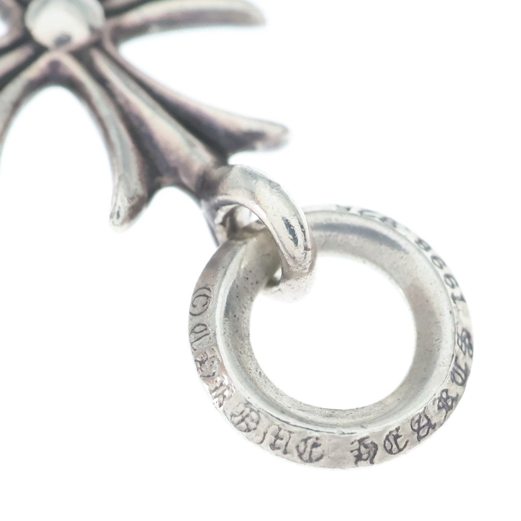 CHROME HEARTS(クロムハーツ) TINY CH CROSS タイニーCHクロス チャーム ネックレストップ シルバー BCA382