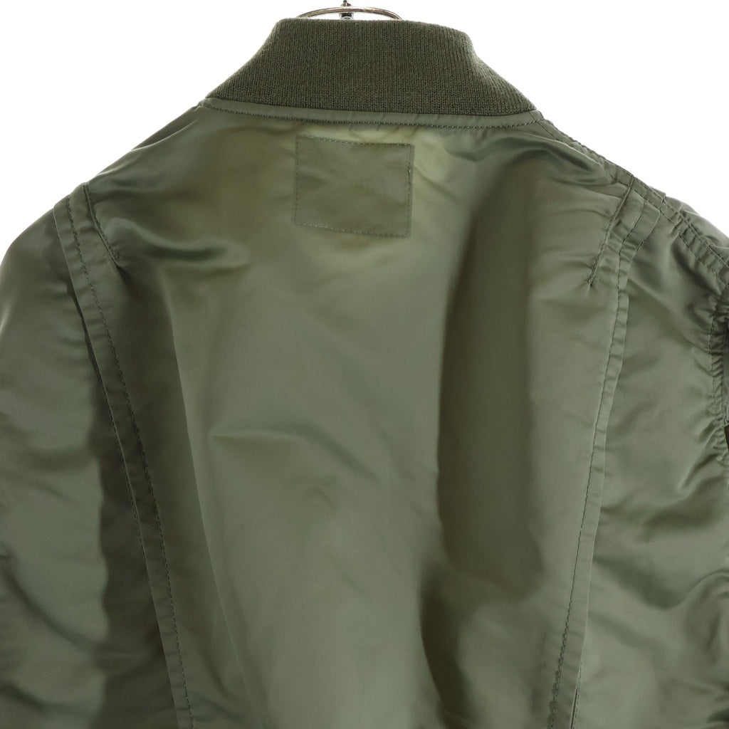 Sacai(サカイ) 21AW Nylon Twill Blouson ナイロンツイルボンバージャケット MA-1 ブルゾン カーキ 21-02581M