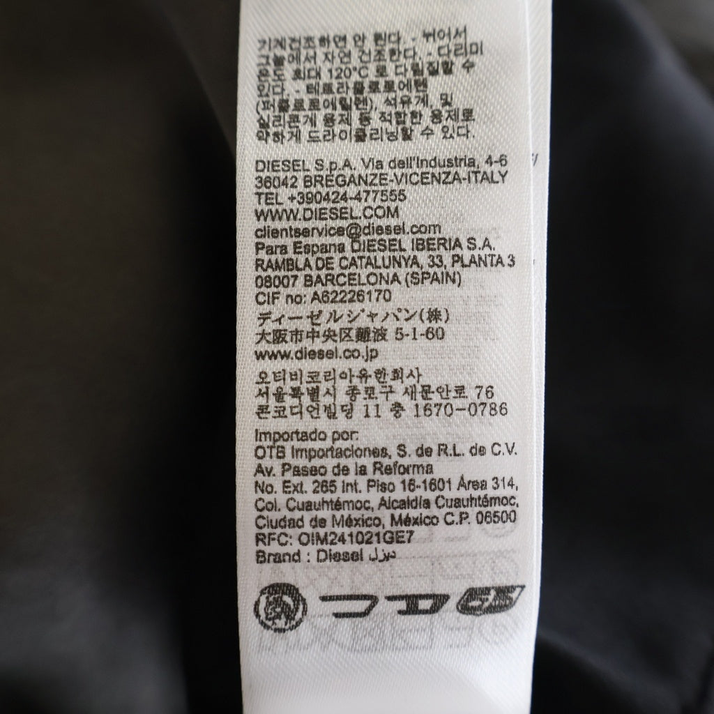 DIESEL(ディーゼル) G-AVINA-S1 JACKET ジーアヴィナ ショールカラー ダブルブレスト テーラードジャケット グレー A20106 0ALBG レディース