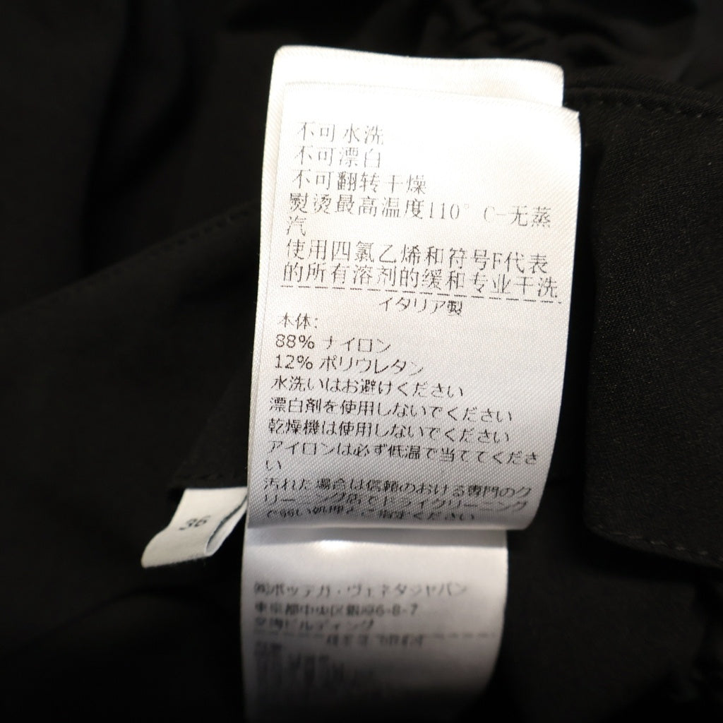 BOTTEGA VENETA(ボッテガヴェネタ) ドローストリング シャーリング スカート ブラック レディース 707746