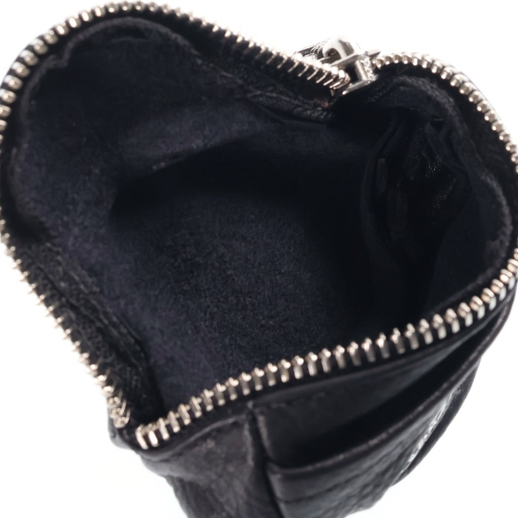 CHROME HEARTS(クロムハーツ) WRISTHER SNAT PACK スナットパックウォレット レザーブレスレット ブラック