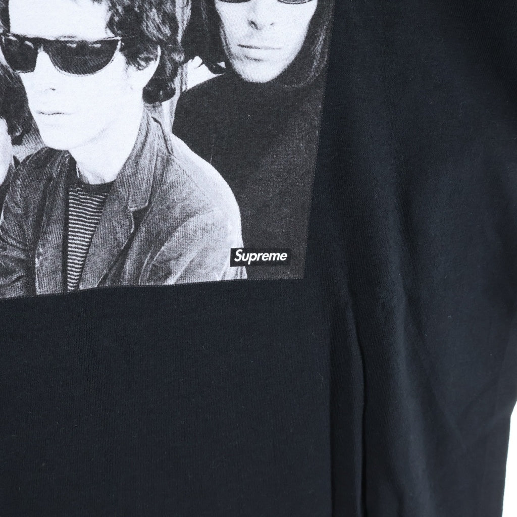 SUPREME(シュプリーム) 19AW The Velvet Underground Tee 半袖 クルーネック Tシャツ ブラック