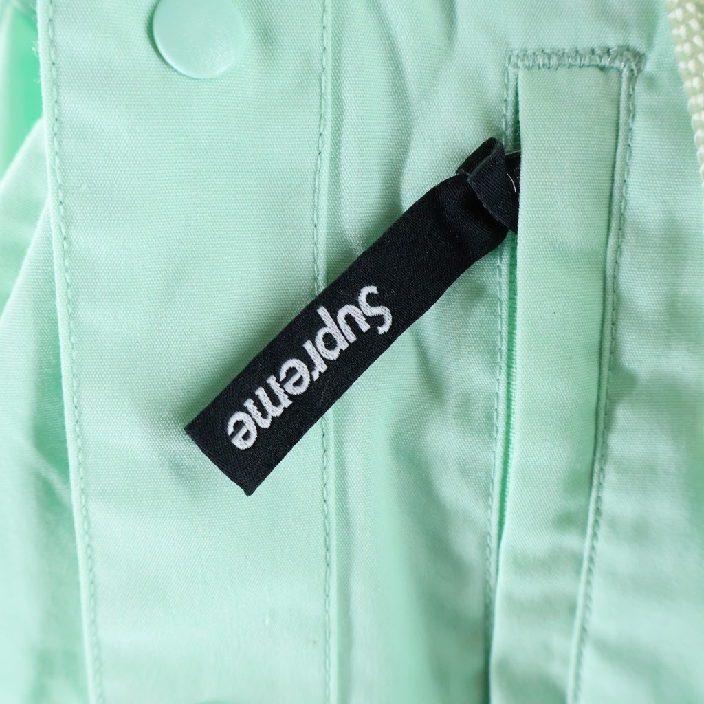 SUPREME(シュプリーム) 16SS Hooded Snap Front Shirt フーデッド スナップボタン シャツジャケット グリーン