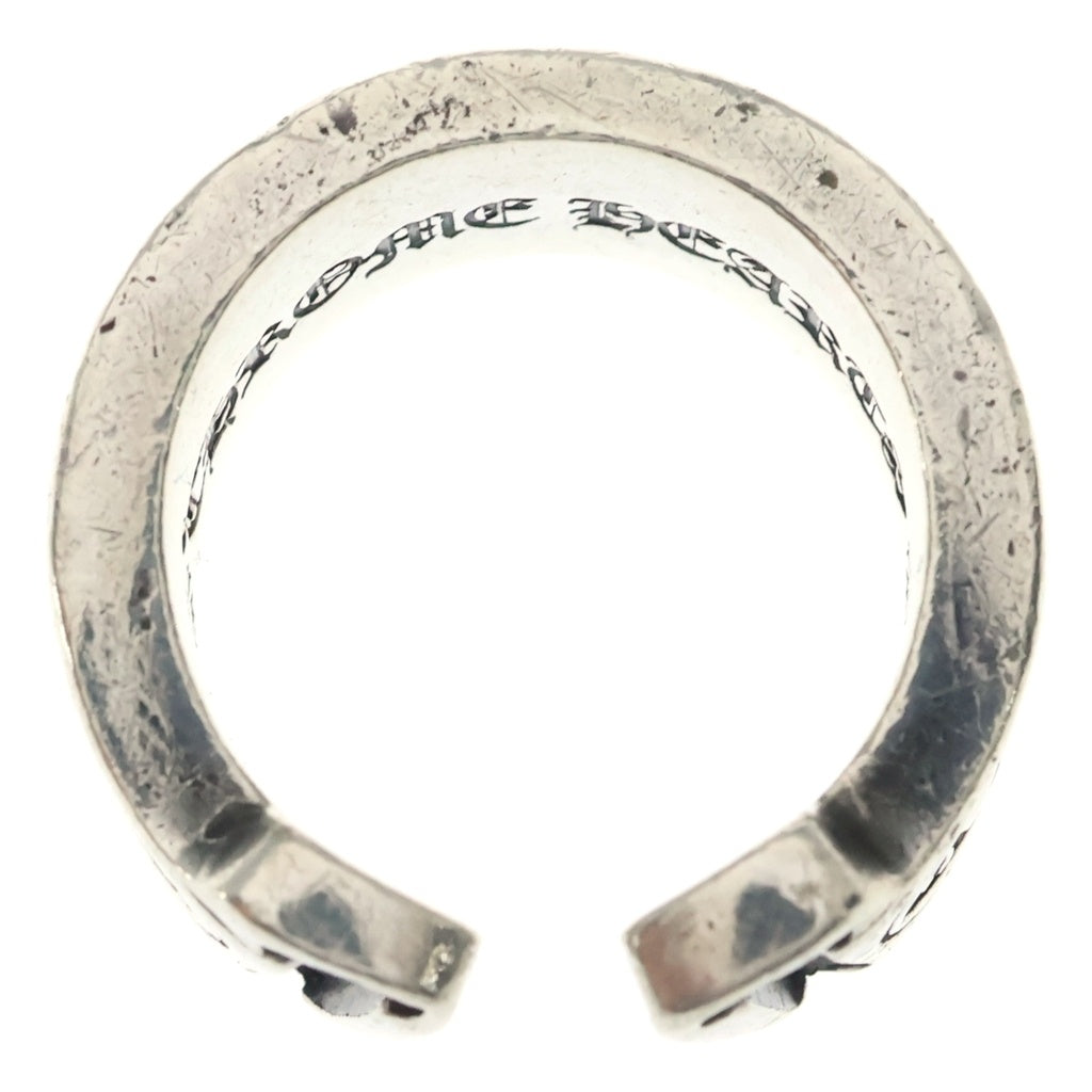 CHROME HEARTS(クロムハーツ) LG SCROLL LABEL ラージスクロールラベル リング シルバーBCA383