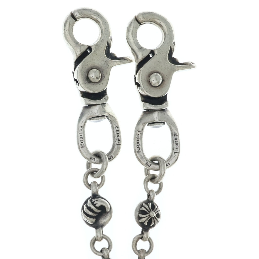 CHROME HEARTS(クロムハーツ) MULTIBALL SHORT-T/2クリップショート#2マルチボール ウォレットチェーン シルバー