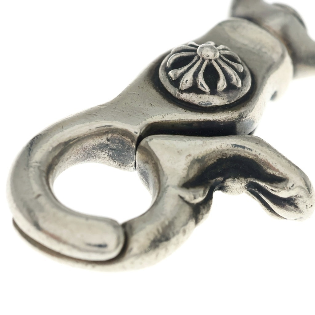 CHROME HEARTS(クロムハーツ) MULTIBALL SHORT-T/2クリップショート#2マルチボール ウォレットチェーン シルバー