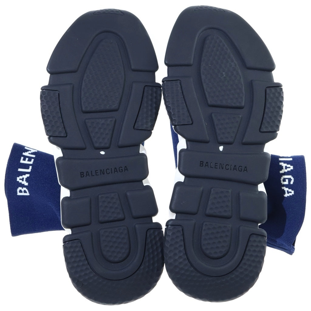 BALENCIAGA(バレンシアガ) Speed 2.0 ソックス ニット ハイカットスニーカー ブルー