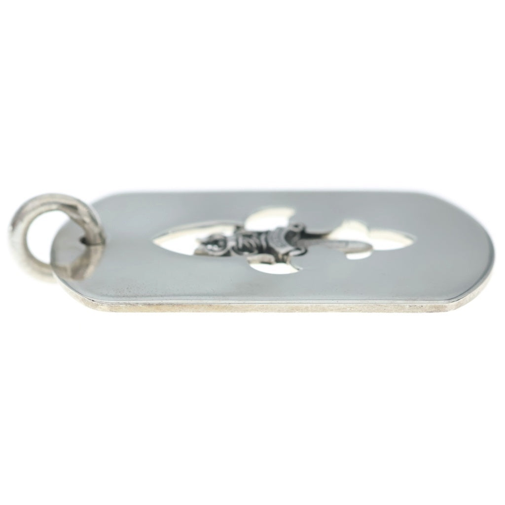 CHROME HEARTS(クロムハーツ) D TAG LRG FLE DAG フレアダガードッグタグ ラージドッグタグ ネックレストップ