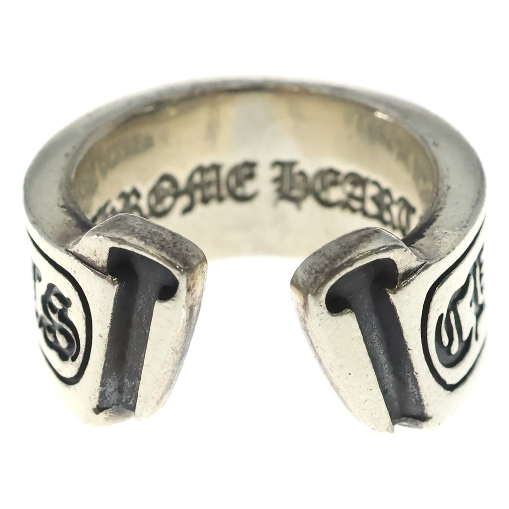 CHROME HEARTS(クロムハーツ) LG SCROLL LABEL ラージスクロールラベル リング シルバーBCA383