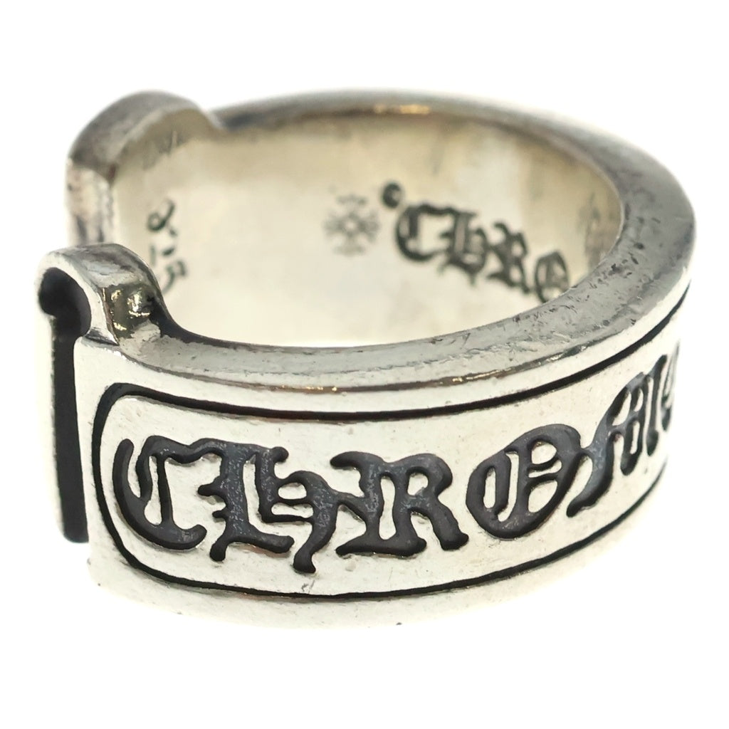 CHROME HEARTS(クロムハーツ) LG SCROLL LABEL ラージスクロールラベル リング シルバーBCA383