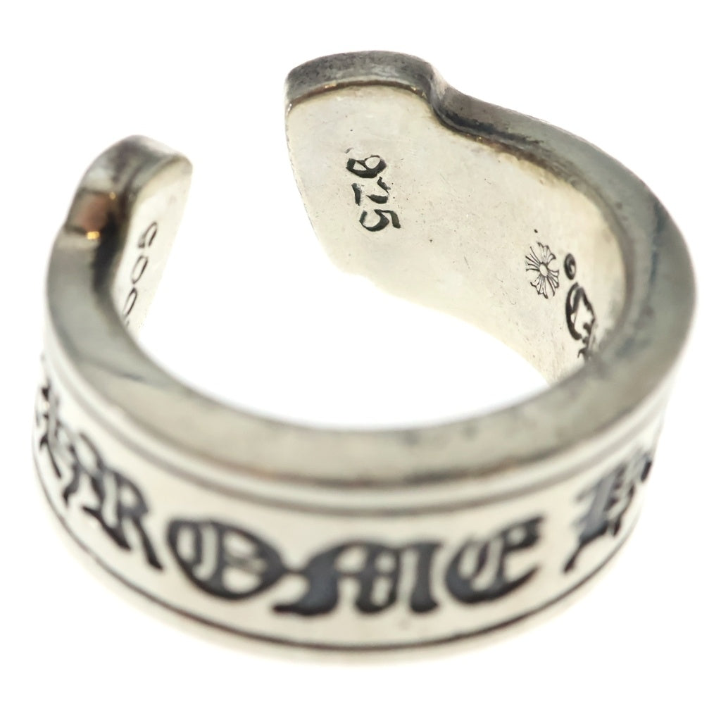 CHROME HEARTS(クロムハーツ) LG SCROLL LABEL ラージスクロールラベル リング シルバーBCA383