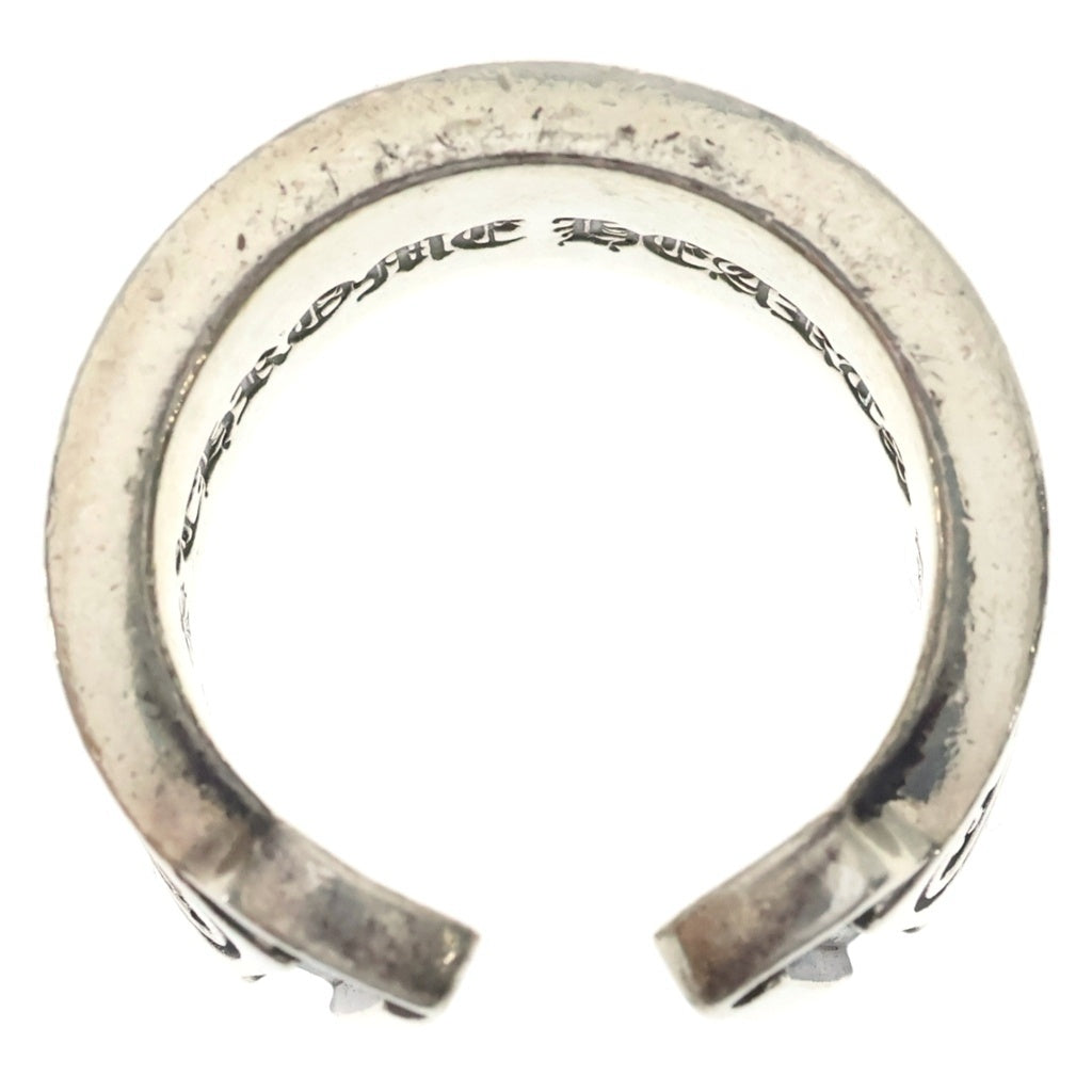 CHROME HEARTS(クロムハーツ) LG SCROLL LABEL ラージスクロールラベル リング シルバーBCA383