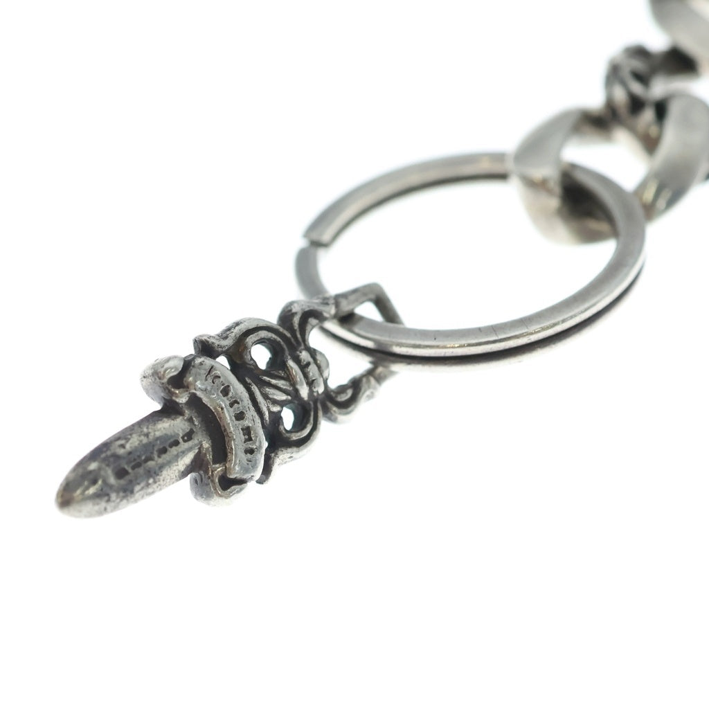 CHROME HEARTS(クロムハーツ) CLP CHN FANCY-L/ロングファンシーリンク キーチェーン シルバー BCA072