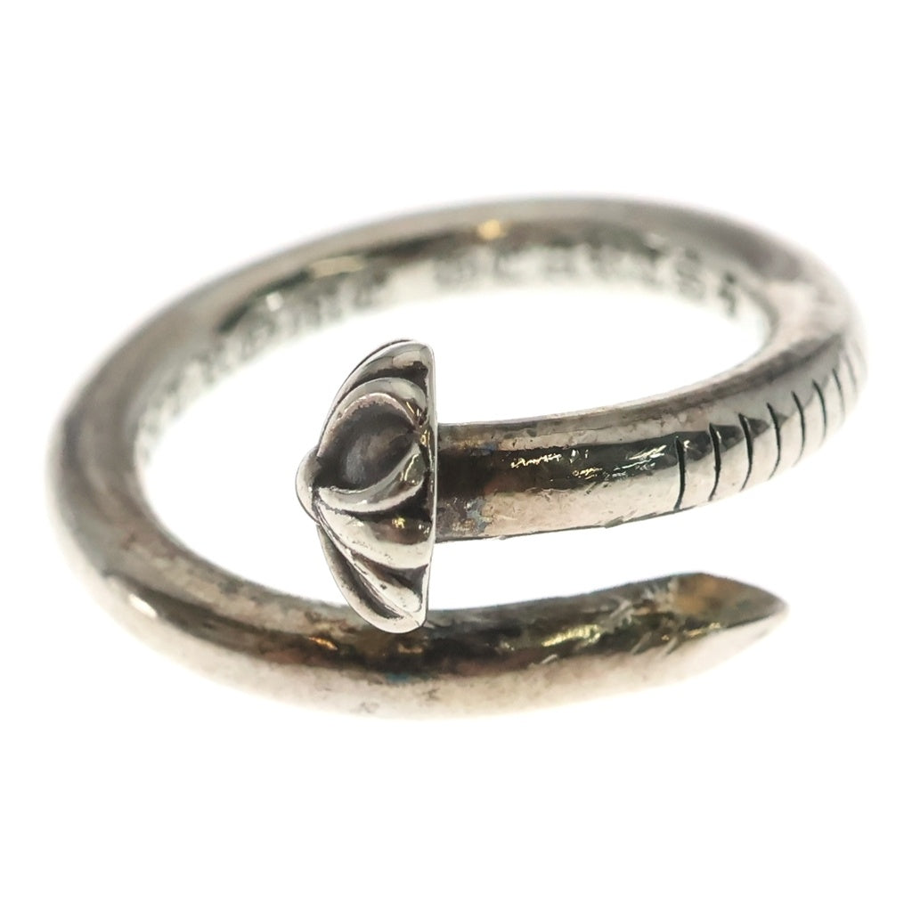 CHROME HEARTS(クロムハーツ) NAIL CRSBALL ネイル クロスボール リング シルバー BCA349