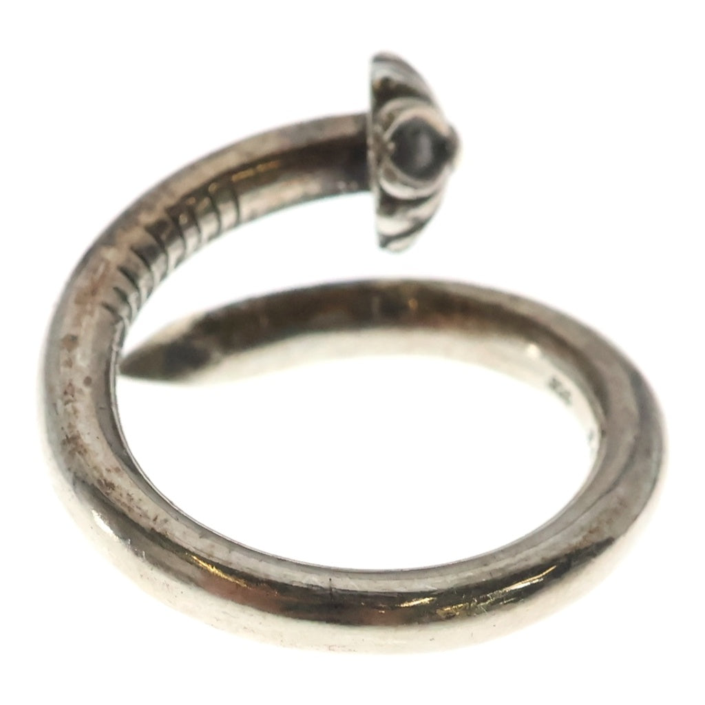 CHROME HEARTS(クロムハーツ) NAIL CRSBALL ネイル クロスボール リング シルバー BCA349