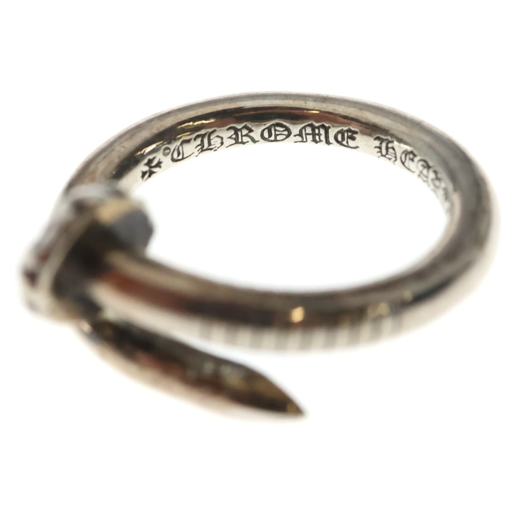 CHROME HEARTS(クロムハーツ) NAIL CRSBALL ネイル クロスボール リング シルバー BCA349