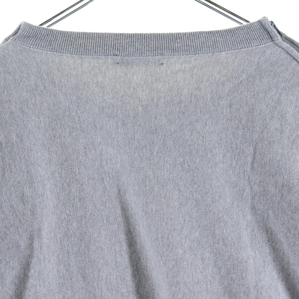 UNDERCOVER(アンダーカバー) 25SS EXCHANGE プルオーバー クルーネック 長袖 スウェット トレーナー グレー UC1E9809-2