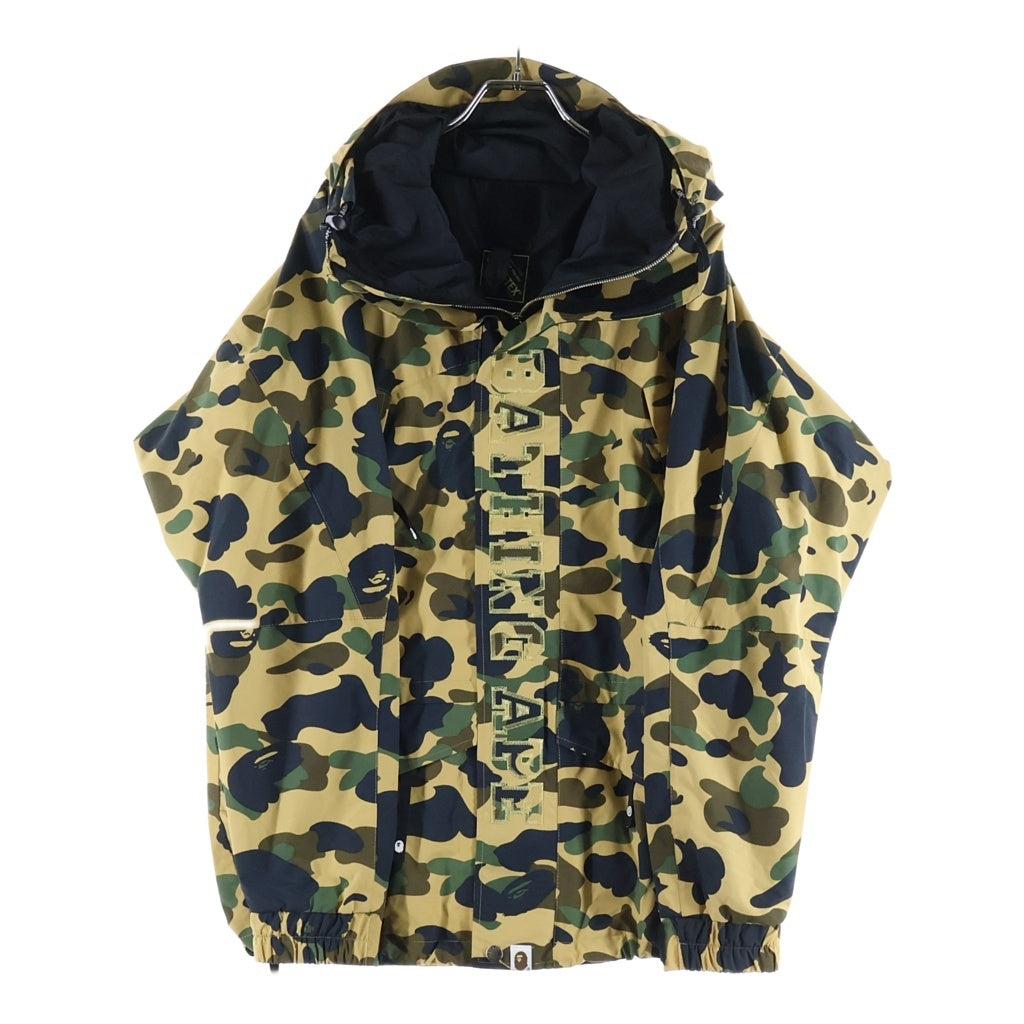 A BATHING APE(アベイシングエイプ) 1st camo GORE-TEX スノーボードジャケット マウンテンパーカー ゴアテックス マルチカラー