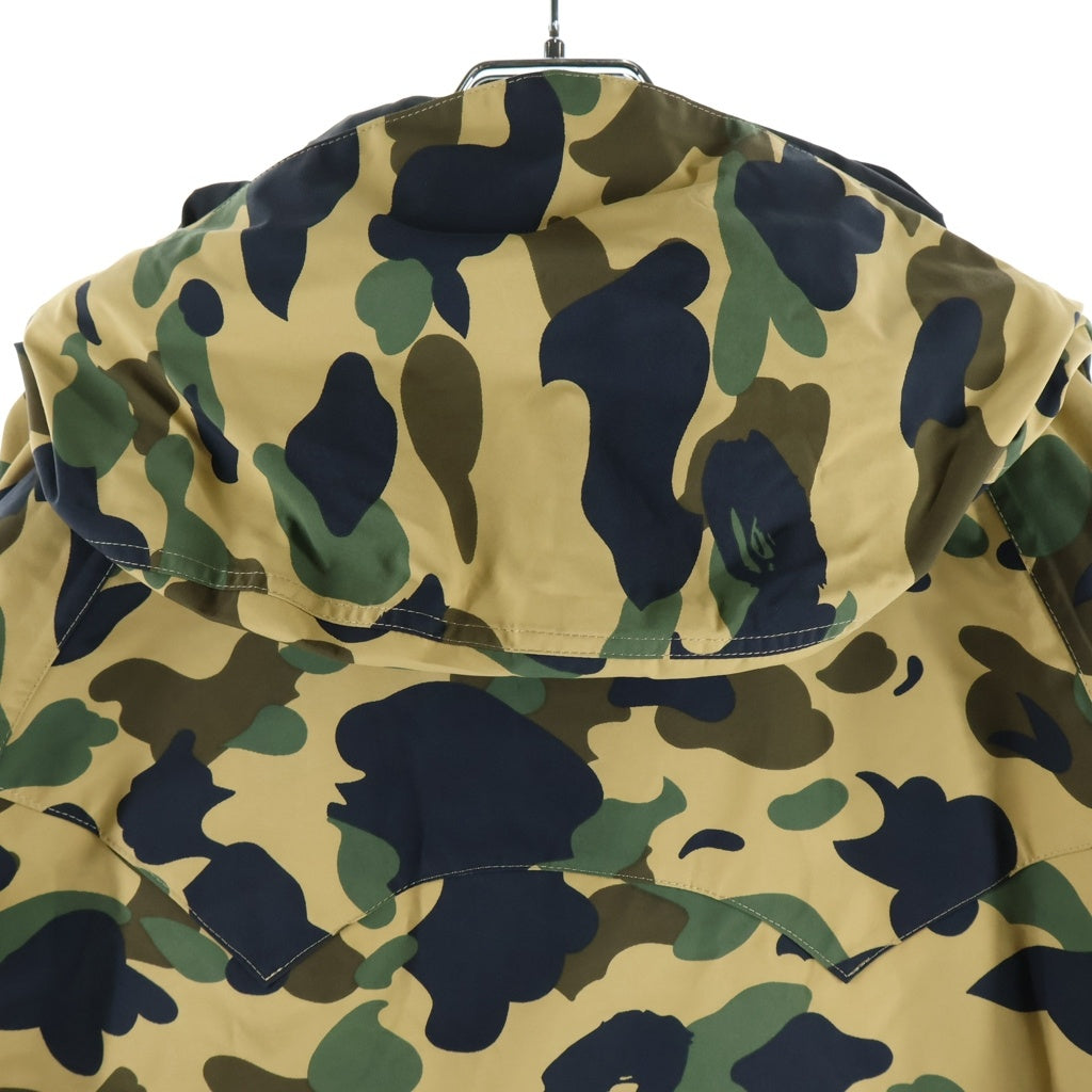A BATHING APE(アベイシングエイプ) 1st camo GORE-TEX スノーボードジャケット マウンテンパーカー ゴアテックス マルチカラー