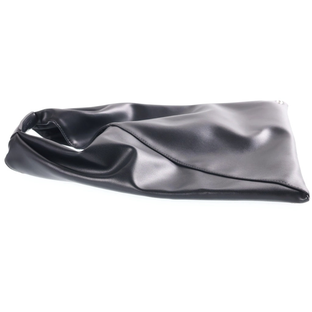 MM6 Maison Margiela(エムエムシックスメゾンマルジェラ) SMALL JAPANESE BAG スモールジャパニーズ カウレザーハンドバッグ ブラック S54WD0043 レディース