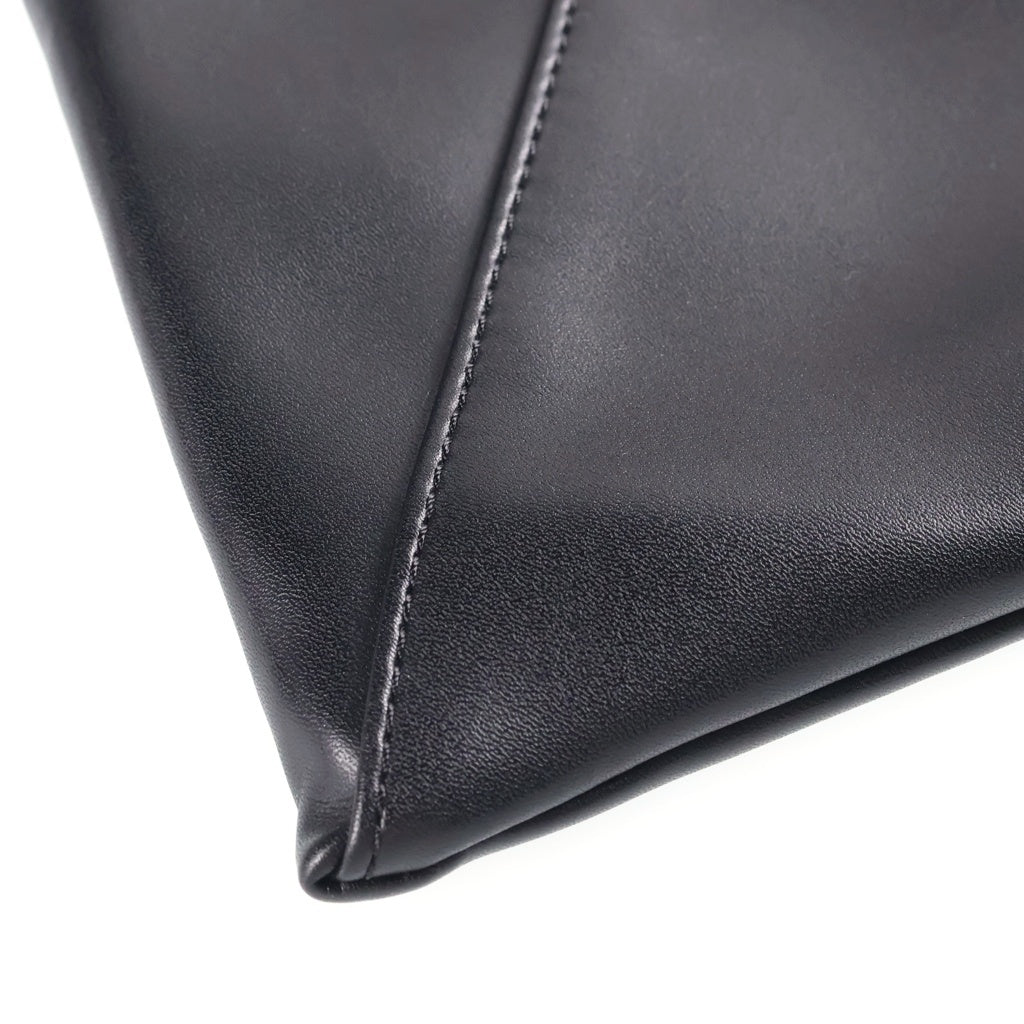 MM6 Maison Margiela(エムエムシックスメゾンマルジェラ) SMALL JAPANESE BAG スモールジャパニーズ カウレザーハンドバッグ ブラック S54WD0043 レディース