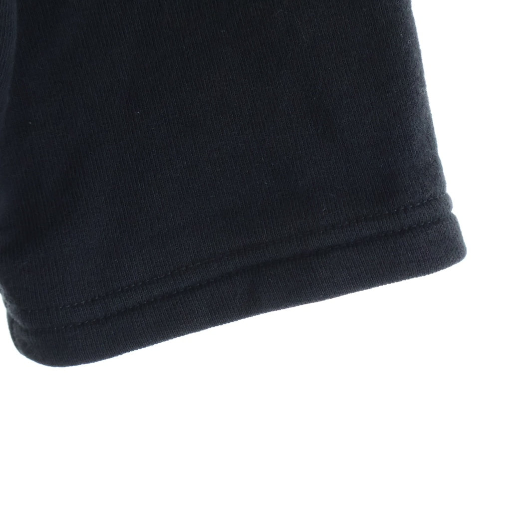 CHROME HEARTS(クロムハーツ) CROSS PATCH SWTSHRT HD HALF-ZIP 袖タイニーCHクロスパッチ付きハーフジップパーカー ブラック