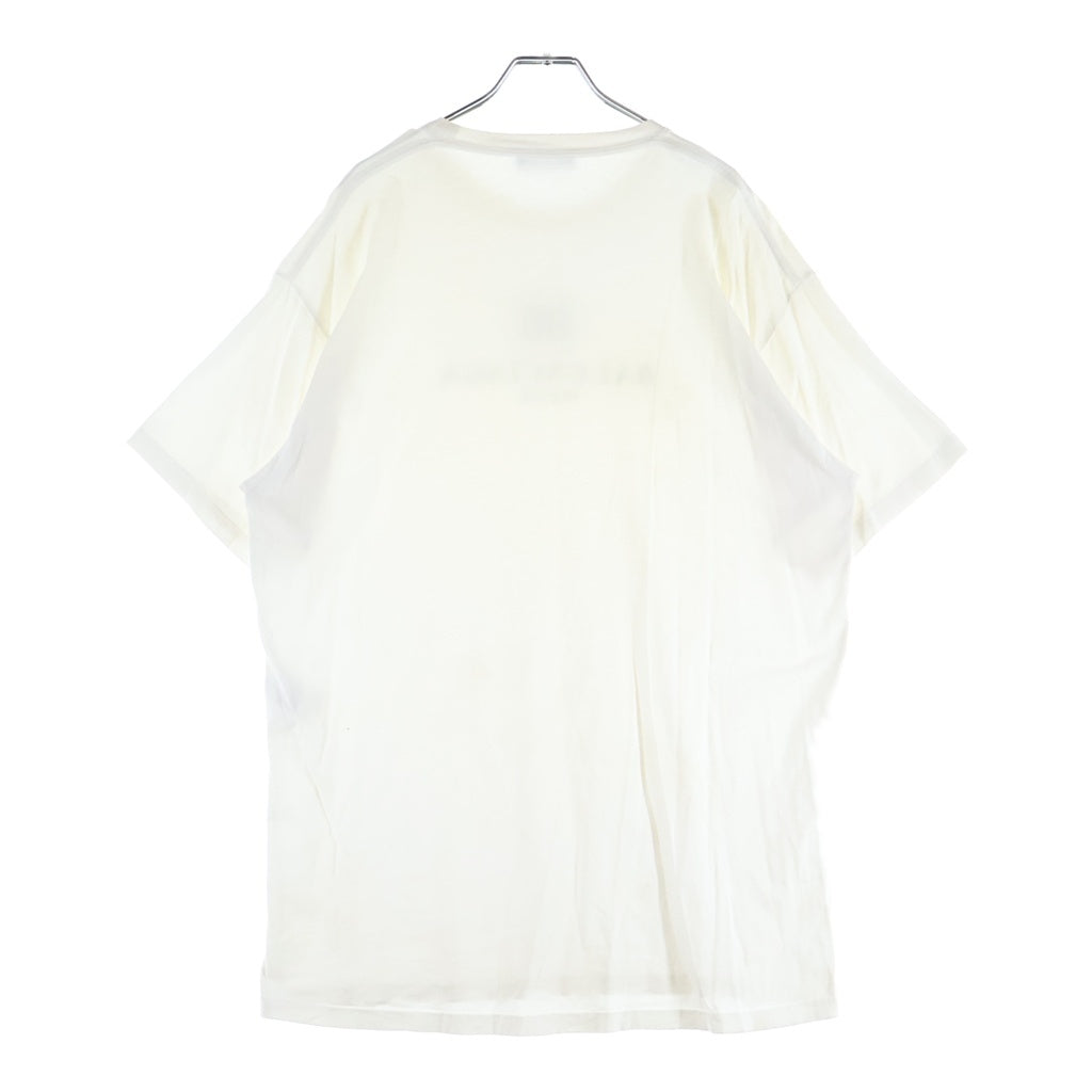 BALENCIAGA(バレンシアガ) 18SS BB MODE TEE フロントロゴ クルーネック半袖カットソー ホワイト 556150
