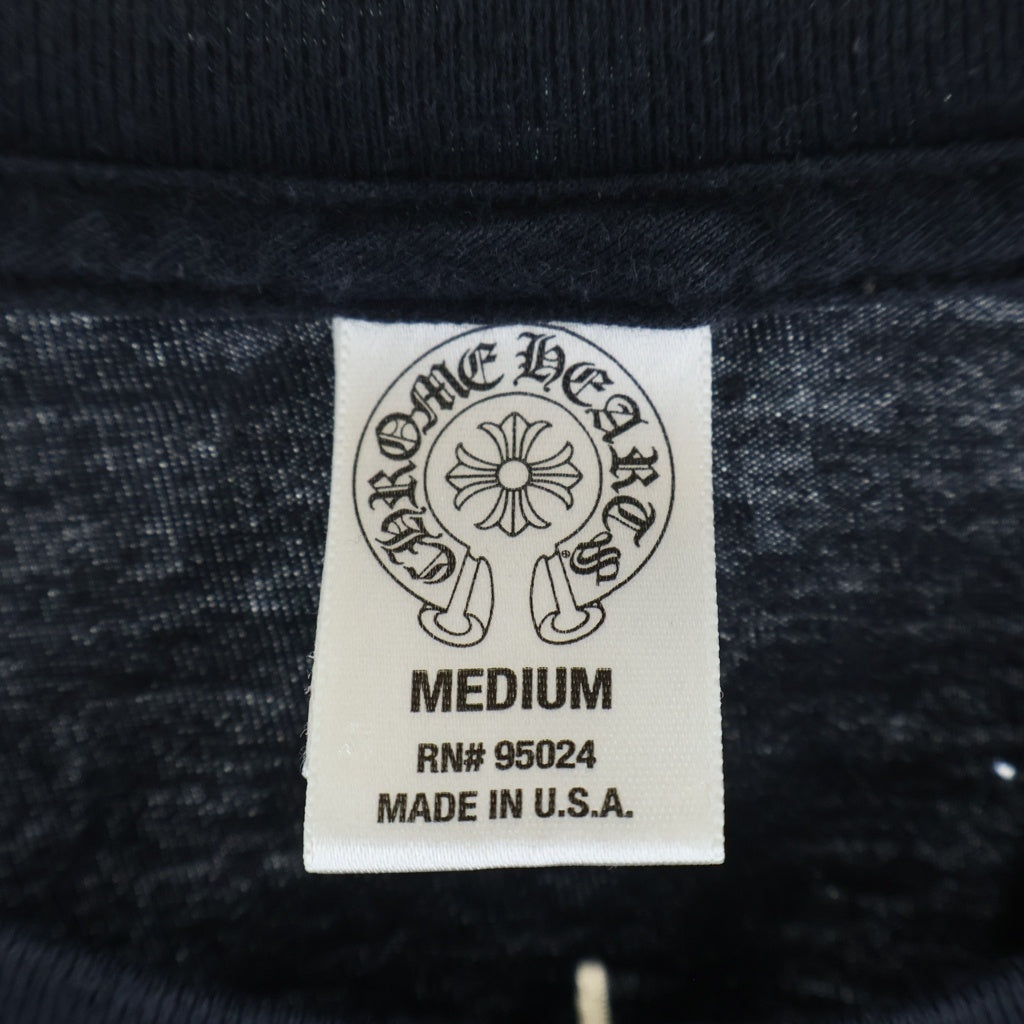 CHROME HEARTS(クロムハーツ) TOKYO FOTI L/S TEE TOKYO限定 フォティプリント 長袖カットソーTシャツ ブラック