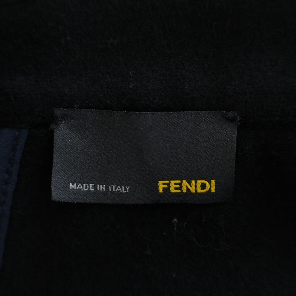 FENDI(フェンディ) プリーツ スリット スカート ブラック レディース FQ6036