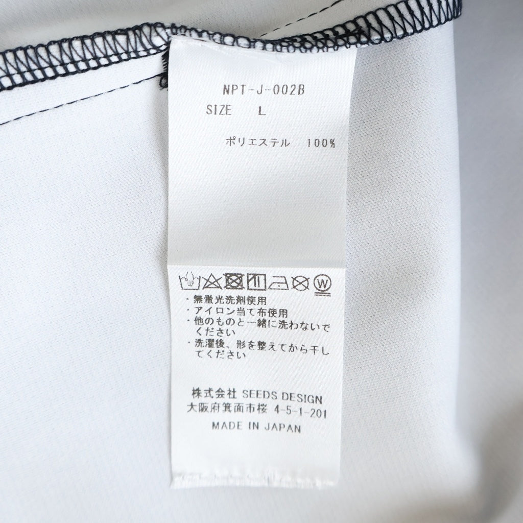 TALKING ABOUT THE ABSTRACTION(トーキング アバウト ザ アブストラクション) 2nd Type Denim Print Jacket デニム転写プリント ジャケット インディゴ NPT-J-002B