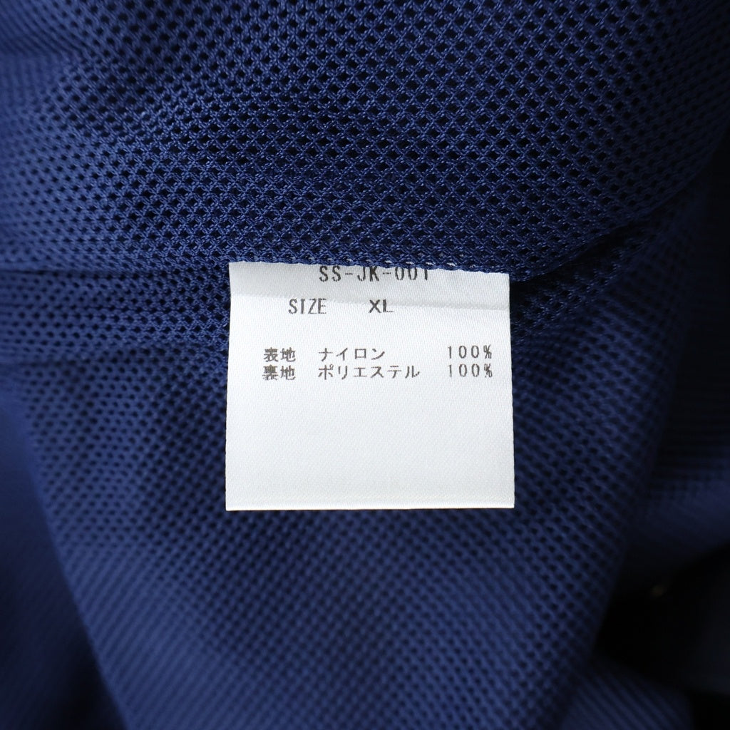 TALKING ABOUT THE ABSTRACTION(トーキング アバウト ザ アブストラクション) NEW YORK JESUS COACH ニューヨーク ジェズス コーチジャケット ネイビー SS-JK-001