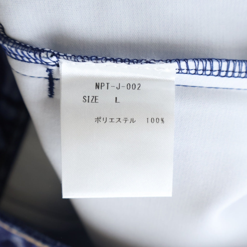 TALKING ABOUT THE ABSTRACTION(トーキング アバウト ザ アブストラクション) 2nd Type Denim Print Jacket デニム転写 ジャケット インディゴ NPT-J-002