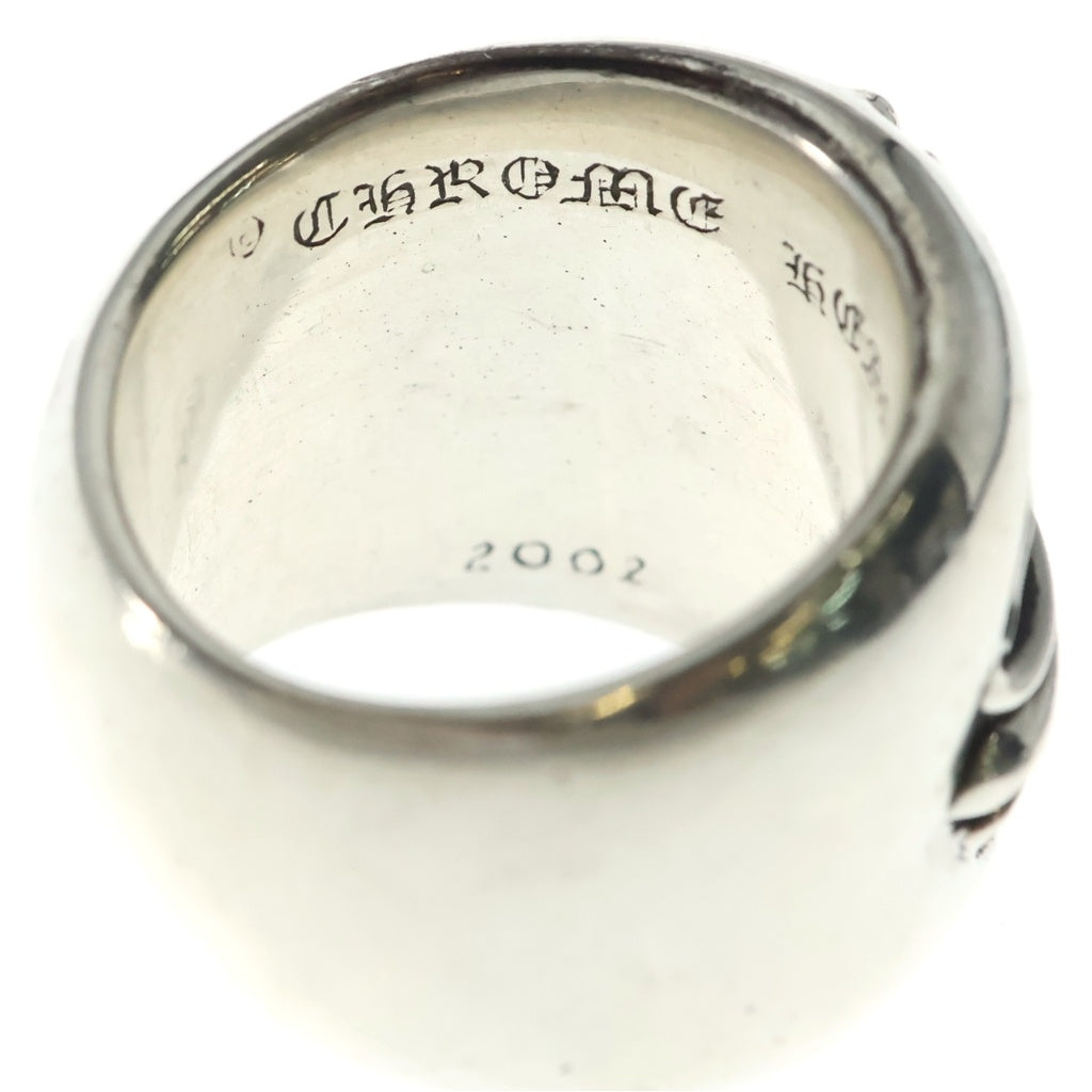CHROME HEARTS(クロムハーツ) CLASSIC OVAL クラシックオーバルクロス リング シルバー BCA340
