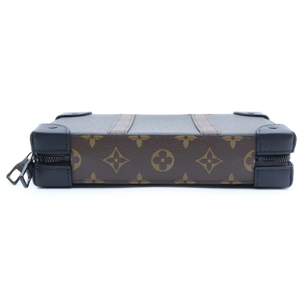 LOUIS VUITTON(ルイヴィトン) タイガ モノグラム ソフトトランク ウォレット ショルダーバッグ ブラウン M30697