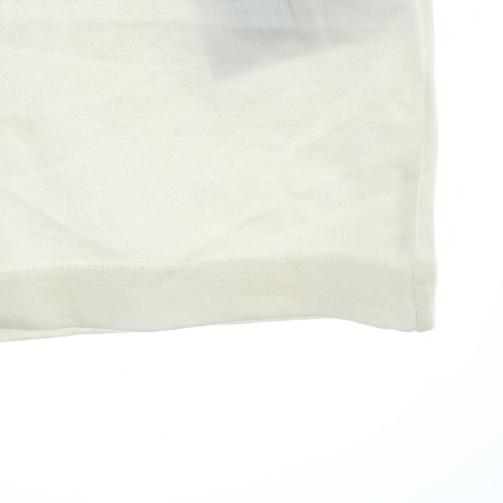 TALKING ABOUT THE ABSTRACTION(トーキング アバウト ザ アブストラクション) NATIVE TOP T-SHIRT イーグルプリント クルーネック 半袖Tシャツ ホワイト NPT-T-002