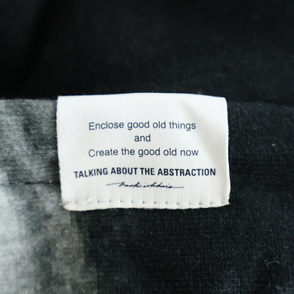 TALKING ABOUT THE ABSTRACTION(トーキング アバウト ザ アブストラクション) Chalse Photo Hoodie フォト総柄プリント プルオーバーパーカー ブラック SS-PPK-001B