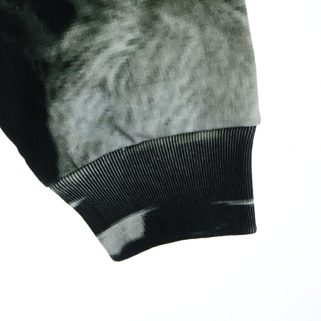 TALKING ABOUT THE ABSTRACTION(トーキング アバウト ザ アブストラクション) Chalse Photo Hoodie フォト総柄プリント プルオーバーパーカー ブラック SS-PPK-001C