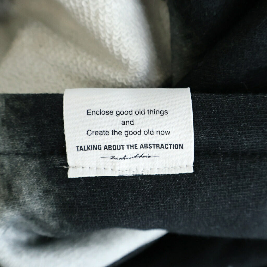 TALKING ABOUT THE ABSTRACTION(トーキング アバウト ザ アブストラクション) Chalse Photo Hoodie フォト総柄プリント プルオーバーパーカー ブラック SS-PPK-001B