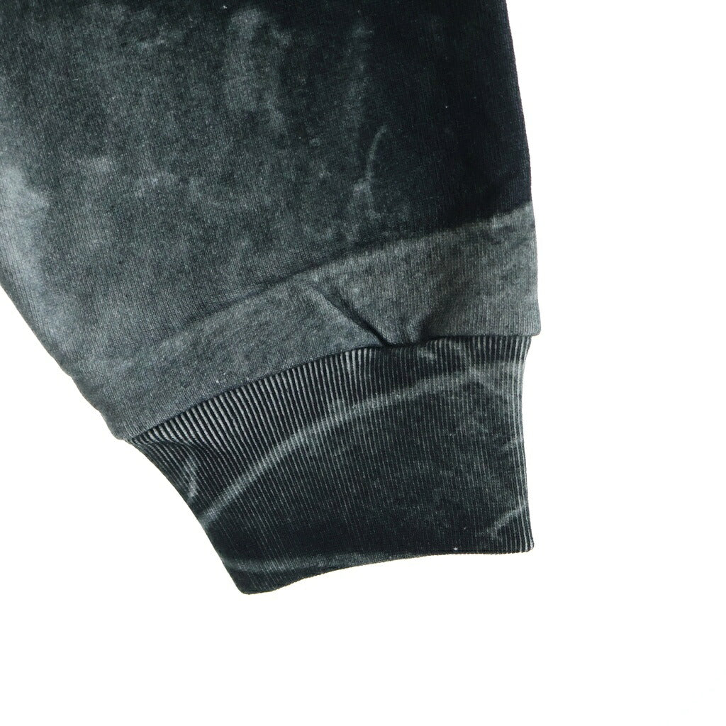 TALKING ABOUT THE ABSTRACTION(トーキング アバウト ザ アブストラクション) Chalse Photo Hoodie フォト総柄プリント プルオーバーパーカー ブラック SS-PPK-001A