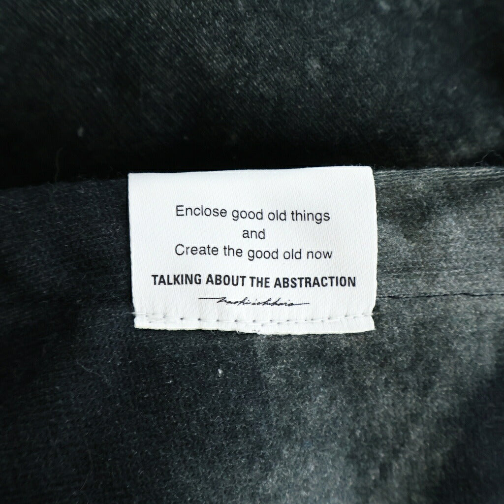 TALKING ABOUT THE ABSTRACTION(トーキング アバウト ザ アブストラクション) Chalse Photo Hoodie フォト総柄プリント プルオーバーパーカー ブラック SS-PPK-001A