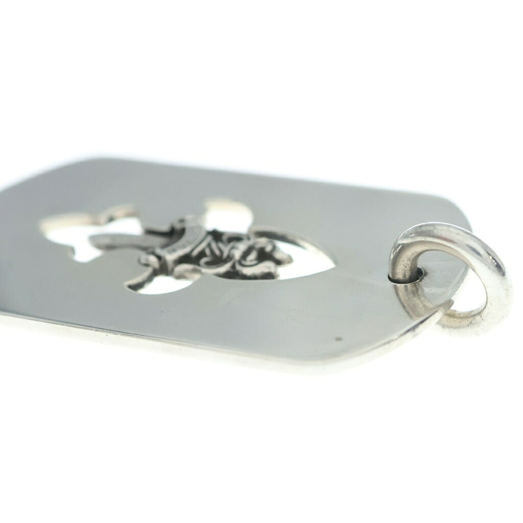 CHROME HEARTS(クロムハーツ) D TAG LRG FLE DAG フレアダガードッグタグ ラージドッグタグネックレストップ