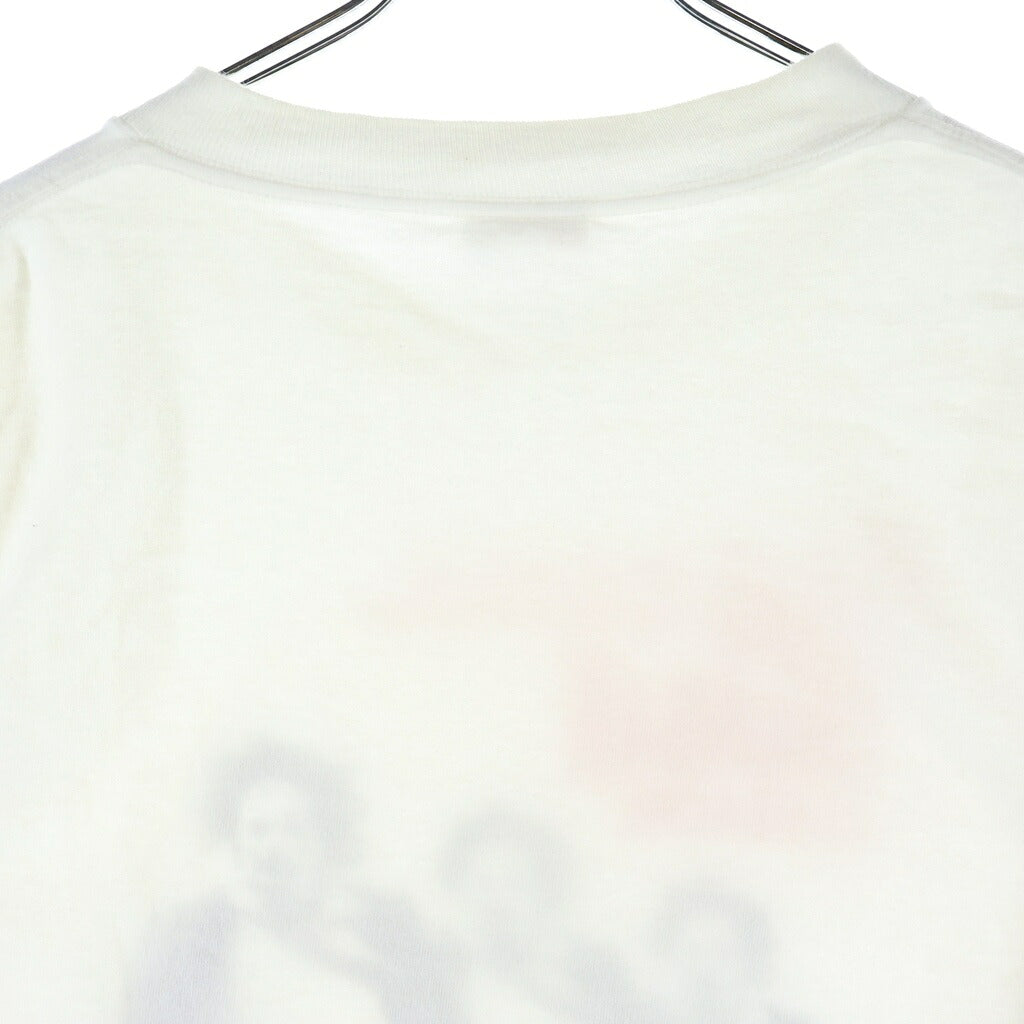 VINTAGE(ヴィンテージ) 90s The Texas Chain Saw Massacre テキサスチェーンソー フロントプリント クルーネック半袖Tシャツ ショートスリーブカットソー ホワイト