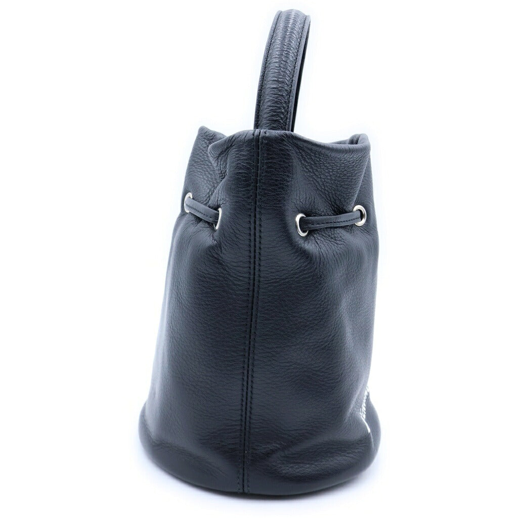 BALENCIAGA(バレンシアガ) Everyday Drawstring Bucket Bag XS エブリデイ ドローストリング バケットバッグ 2way ショルダーバッグ ハンドバッグ ブラック 638342