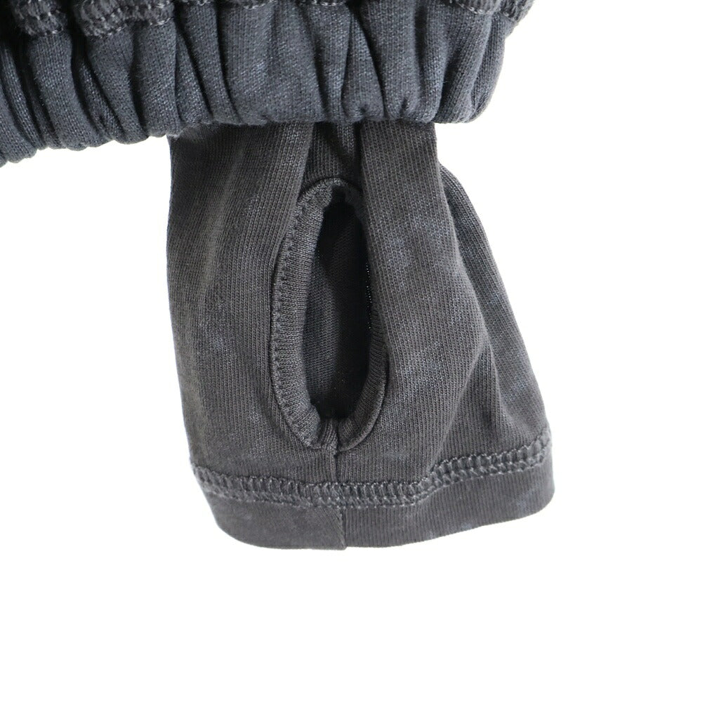 SyuMan(シューマン) 24AW Layerd Sweat Shirts レイヤード ハーフジップ クルーネック 長袖スウェット トレーナー グレー 24aw-SY004