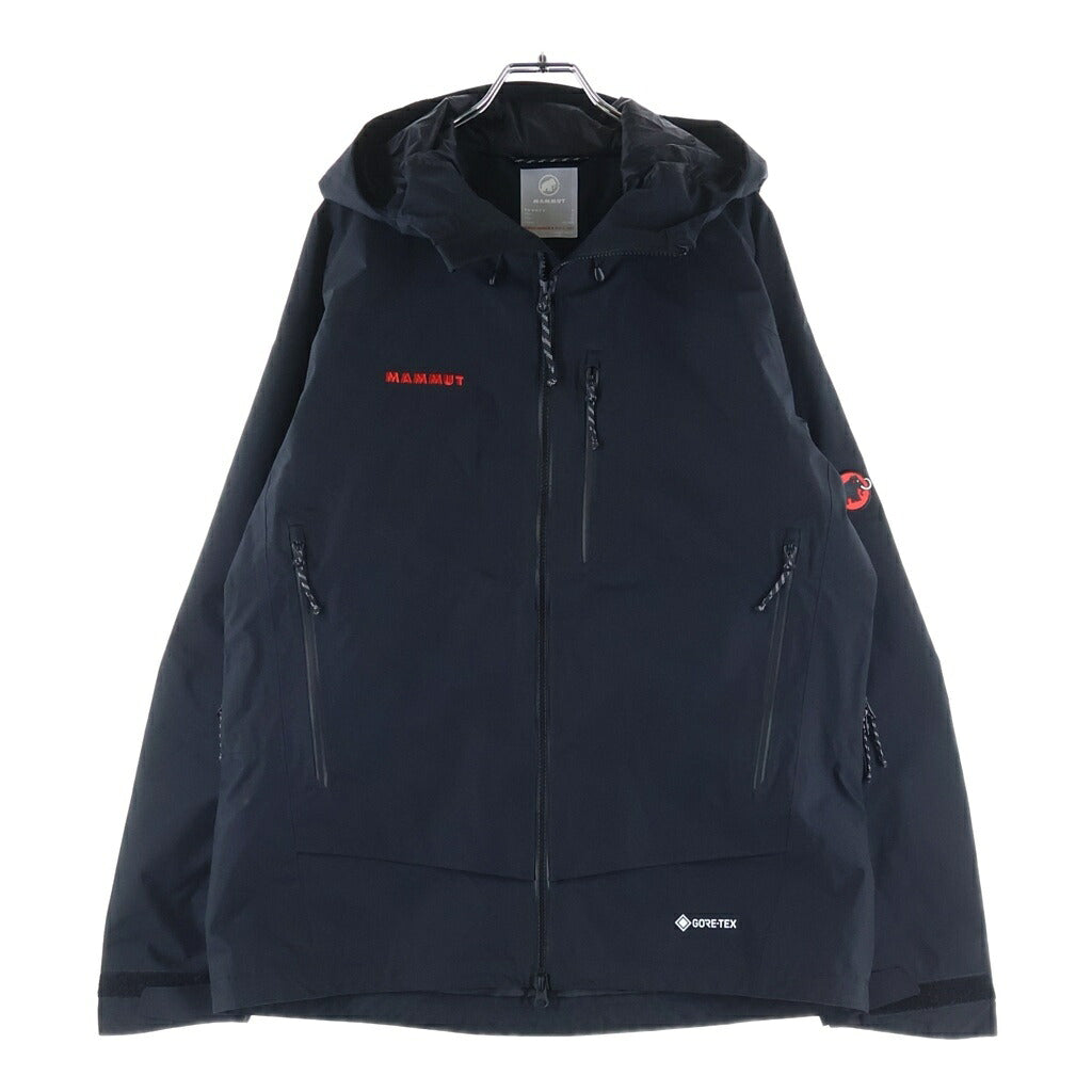 MAMMUT(マムート) アルパイン ガイド ハードシェル フーデッド ジャケット アジアンフィット クラシック ブラック 1010-30750