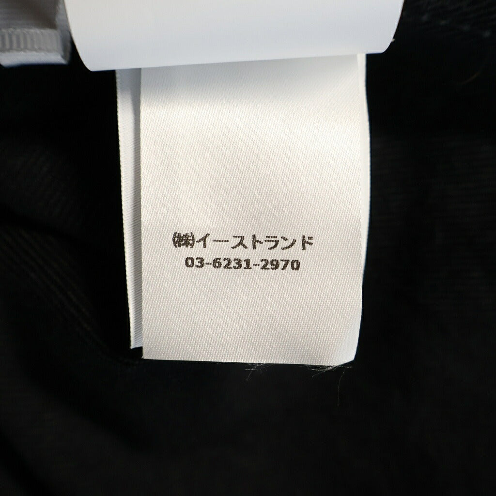 OFF-WHITE(オフホワイト) 24SS Natlover Denim Hooded Jacket ナチュララバー デニム フーデッド ジャケット ワッペンロゴ ブラック OMYE096S24DEN0011346